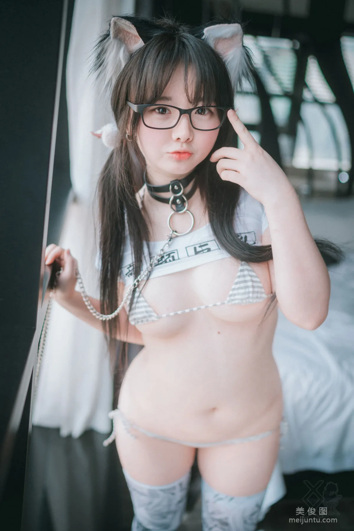 [DJAWA]  Aya - Tamed Wolfgirl 写真套图3