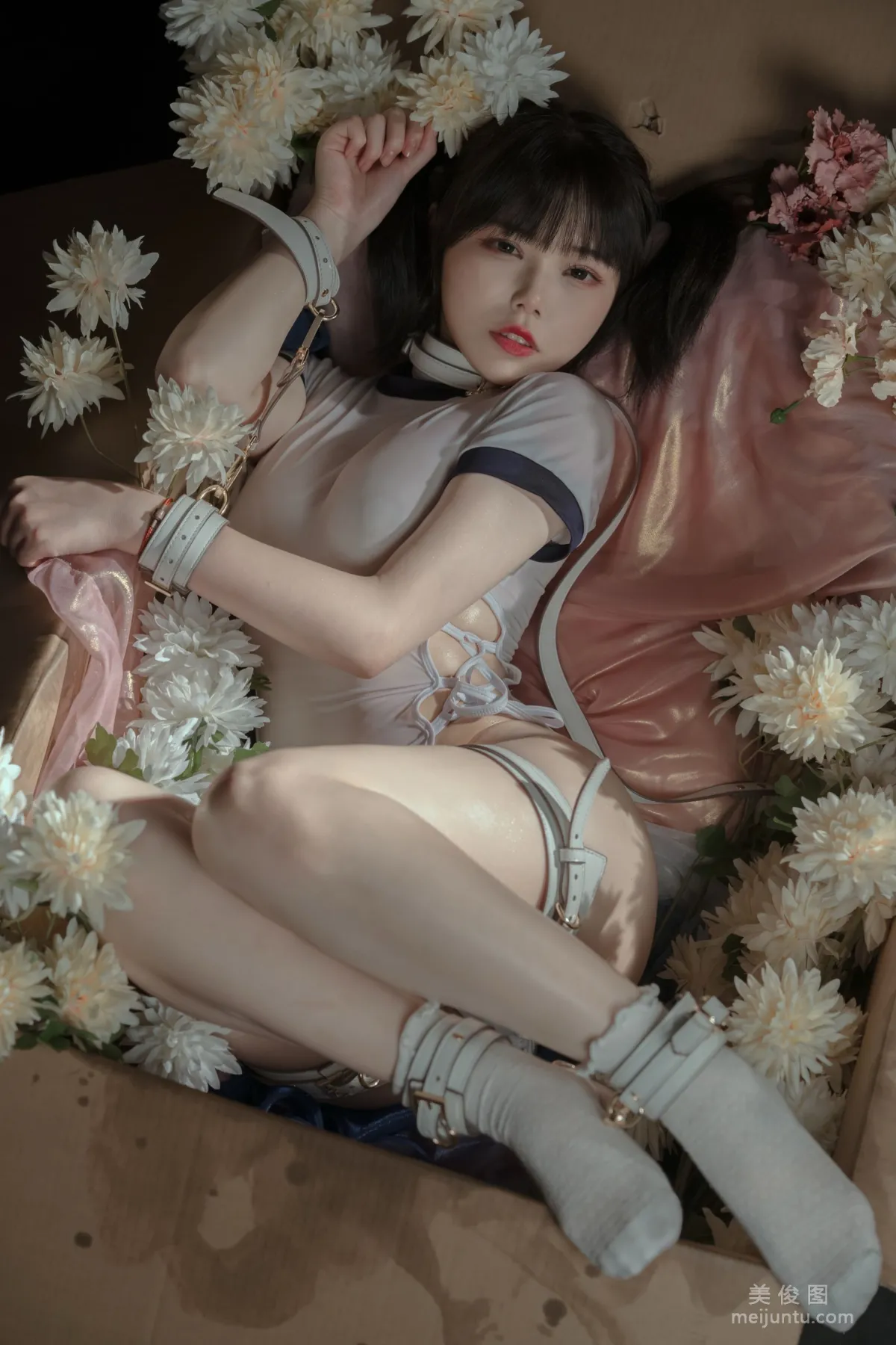 [网红COSER写真] 七月喵子 - 体操服 套图35