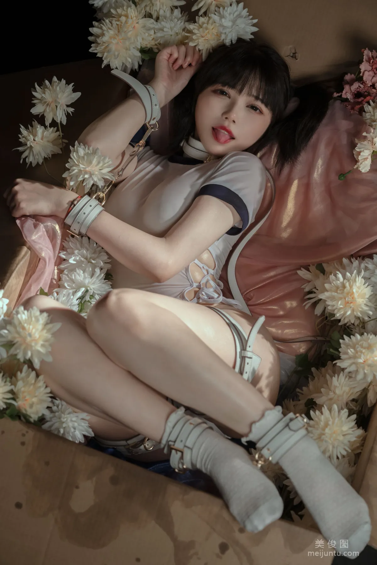 [网红COSER写真] 七月喵子 - 体操服 套图39