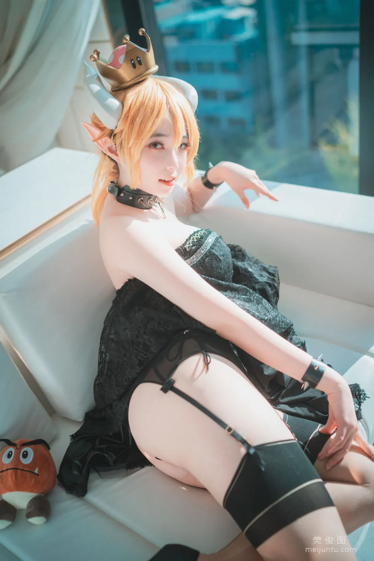 [DJAWA]  BamBi - Halloween with Bowsette 写真套图14