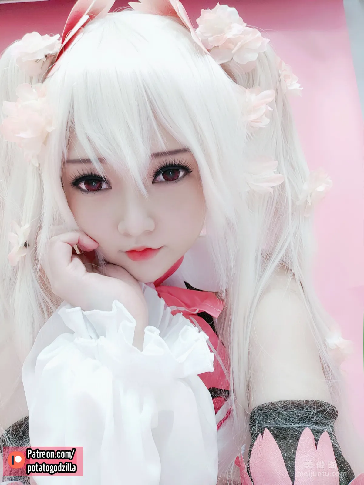 Coser小姐姐Potato Godzilla - Sakura Miku 套图30