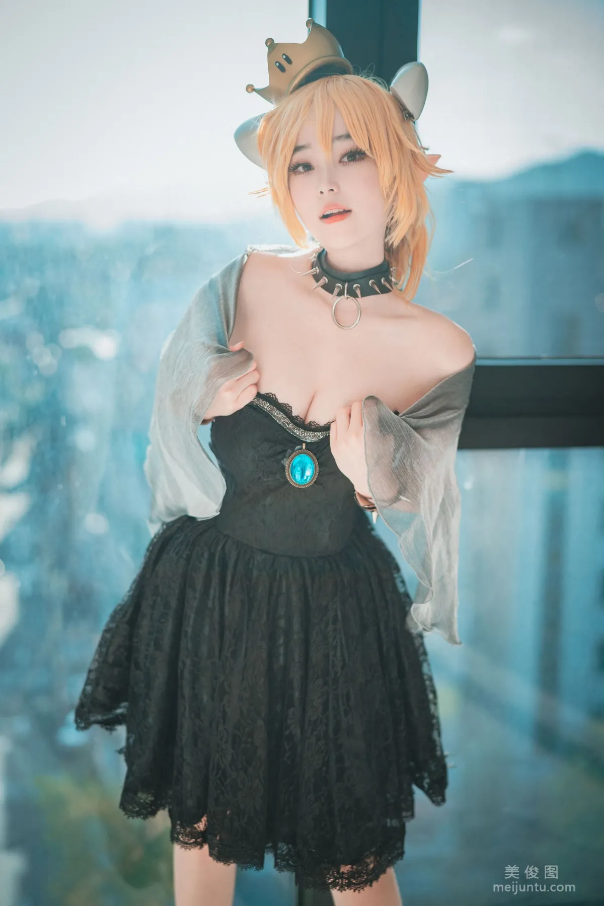 [DJAWA]  BamBi - Halloween with Bowsette 写真套图19