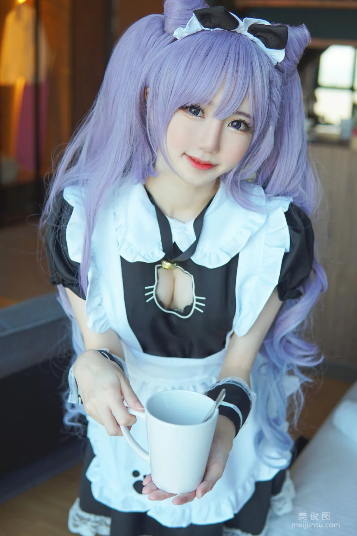 [网红COSER写真] Sally Dorasnow - Keqing Maid 套图29