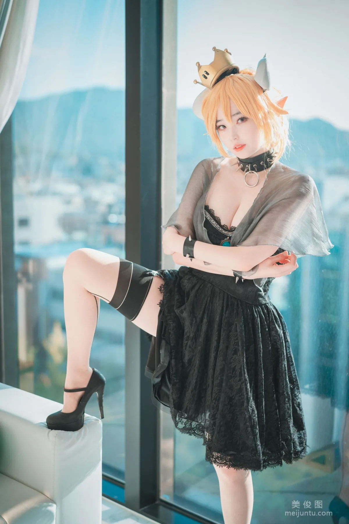 [DJAWA]  BamBi - Halloween with Bowsette 写真套图24