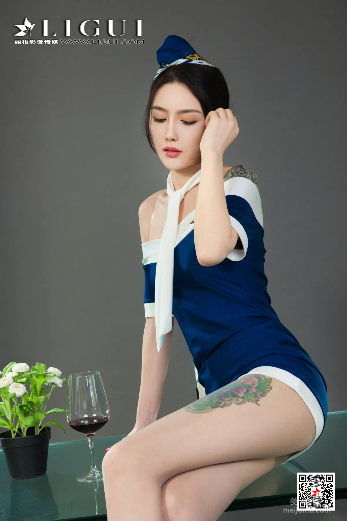 [丽柜Ligui] Model 甜甜 《醉酒香莲》6