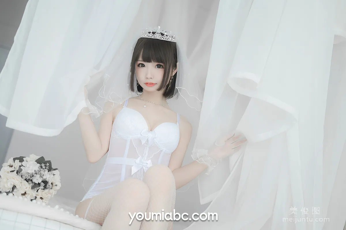[尤蜜YouMi]  甜椒妙妙mio - 白皙花嫁39