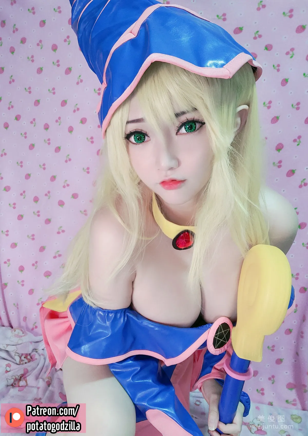 Coser小姐姐Potato Godzilla - Dark Magician Girl12