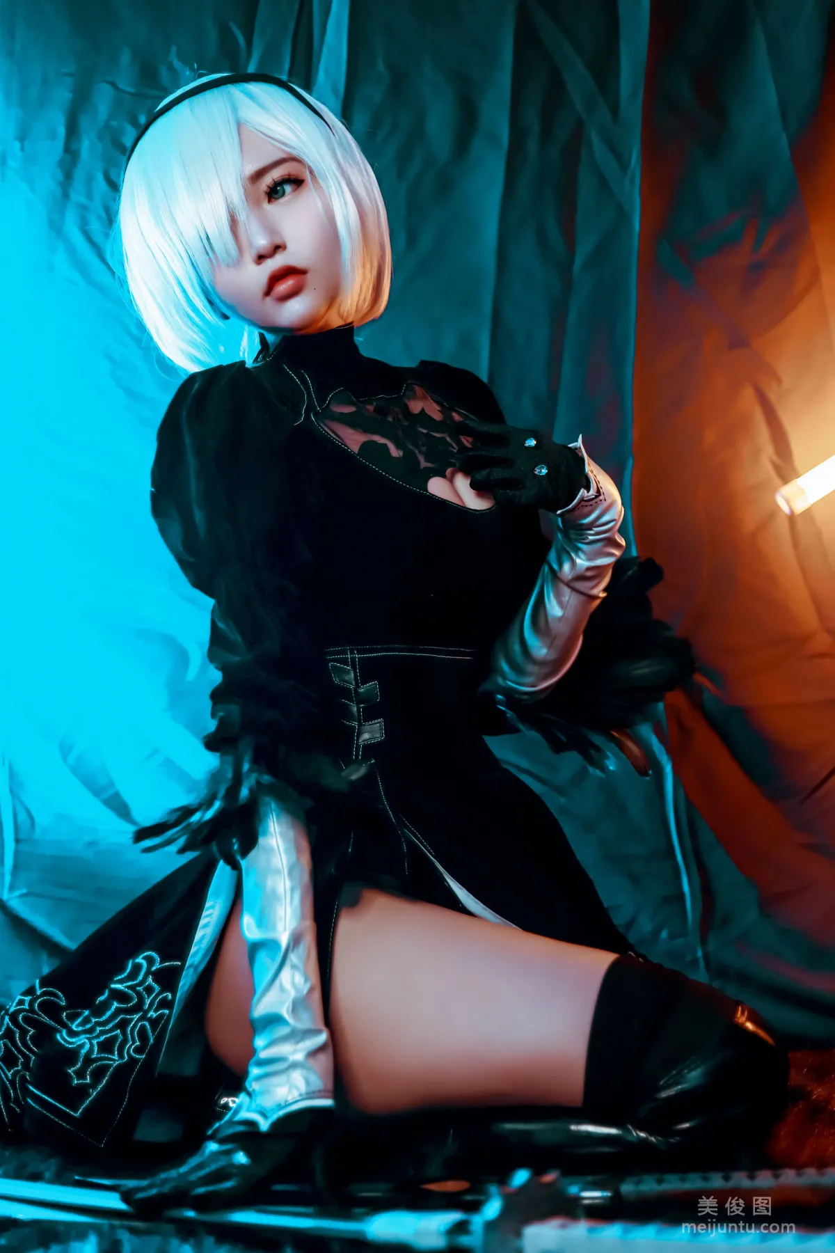 Coser小姐姐Potato Godzilla - 2B 写真套图11