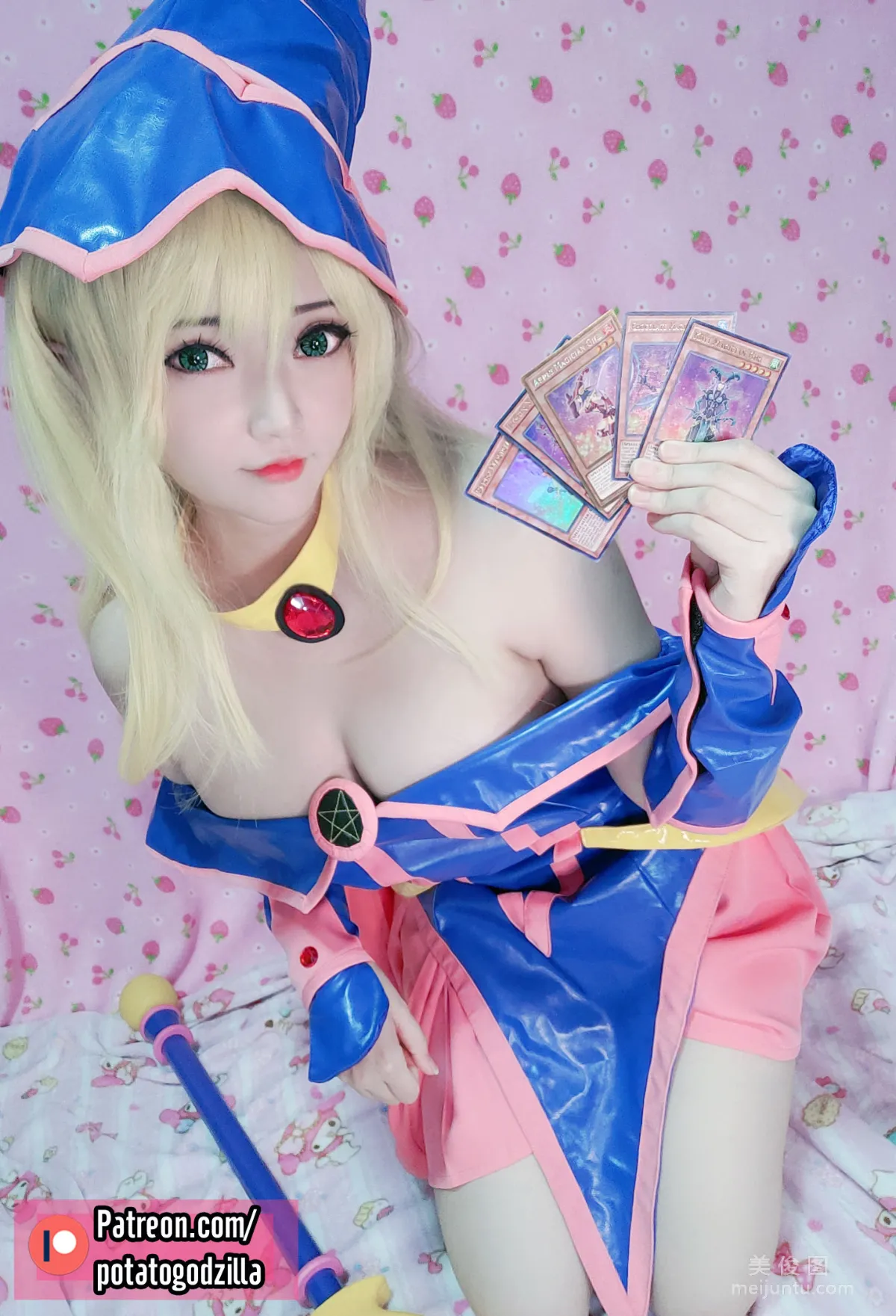 Coser小姐姐Potato Godzilla - Dark Magician Girl22