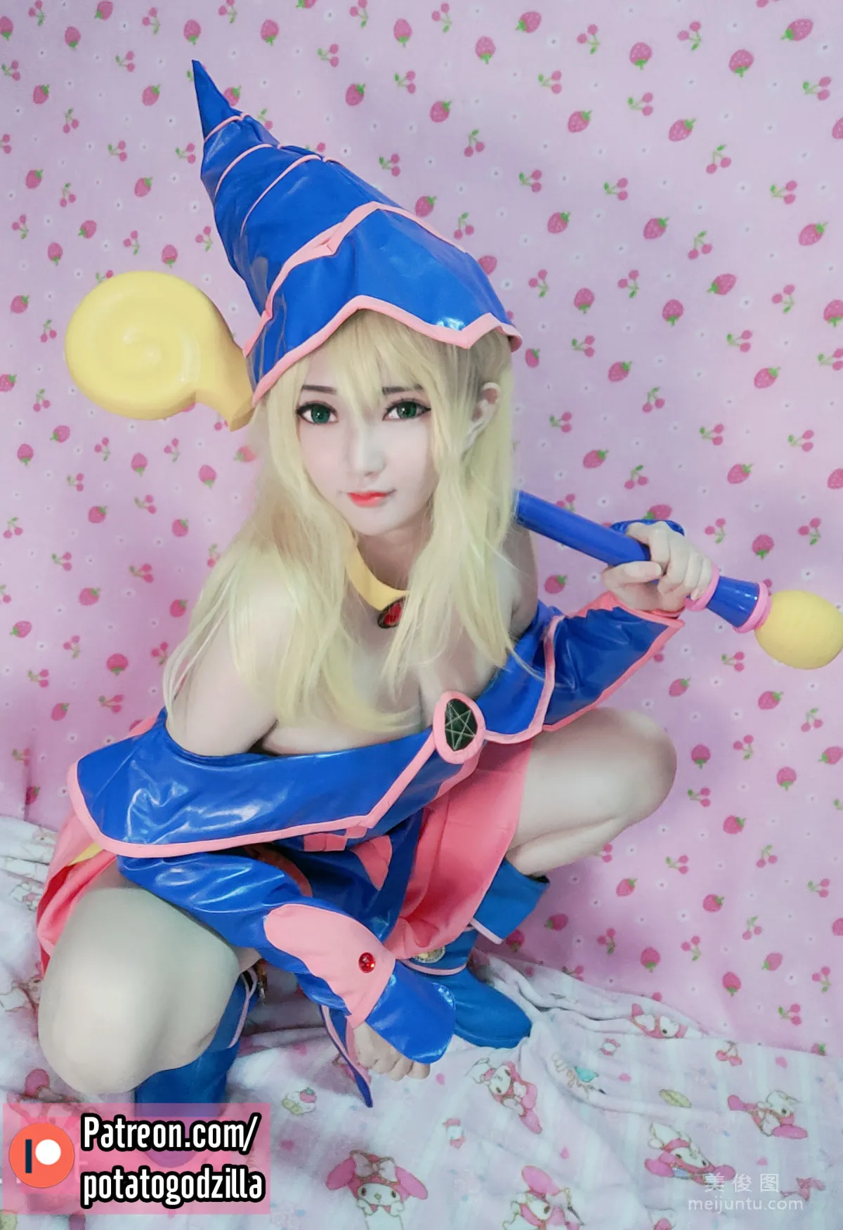 Coser小姐姐Potato Godzilla - Dark Magician Girl8