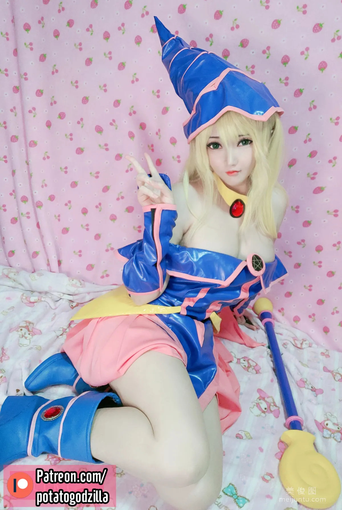 Coser小姐姐Potato Godzilla - Dark Magician Girl20