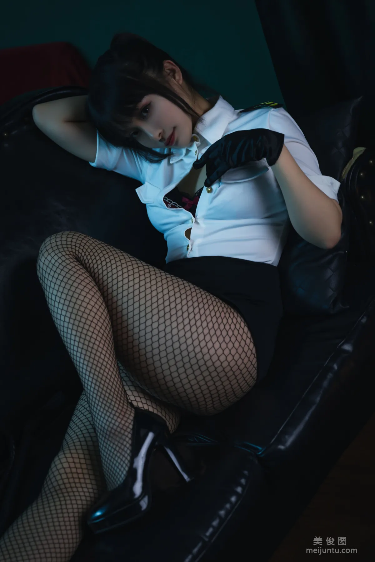 [COS福利] 洛璃LoLiSAMA - 超S女警 写真套图10