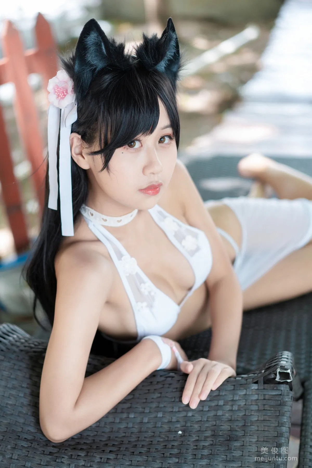 阳光美少女萌芽儿o0 - 爱宕泳装 写真套图28