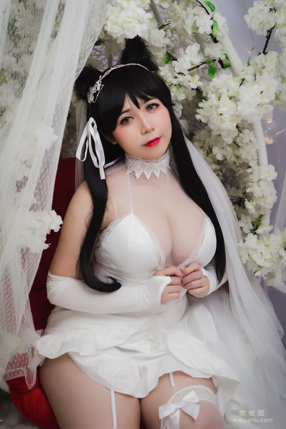 [COS福利] Uy Uy - Atago Wedding 写真套图4