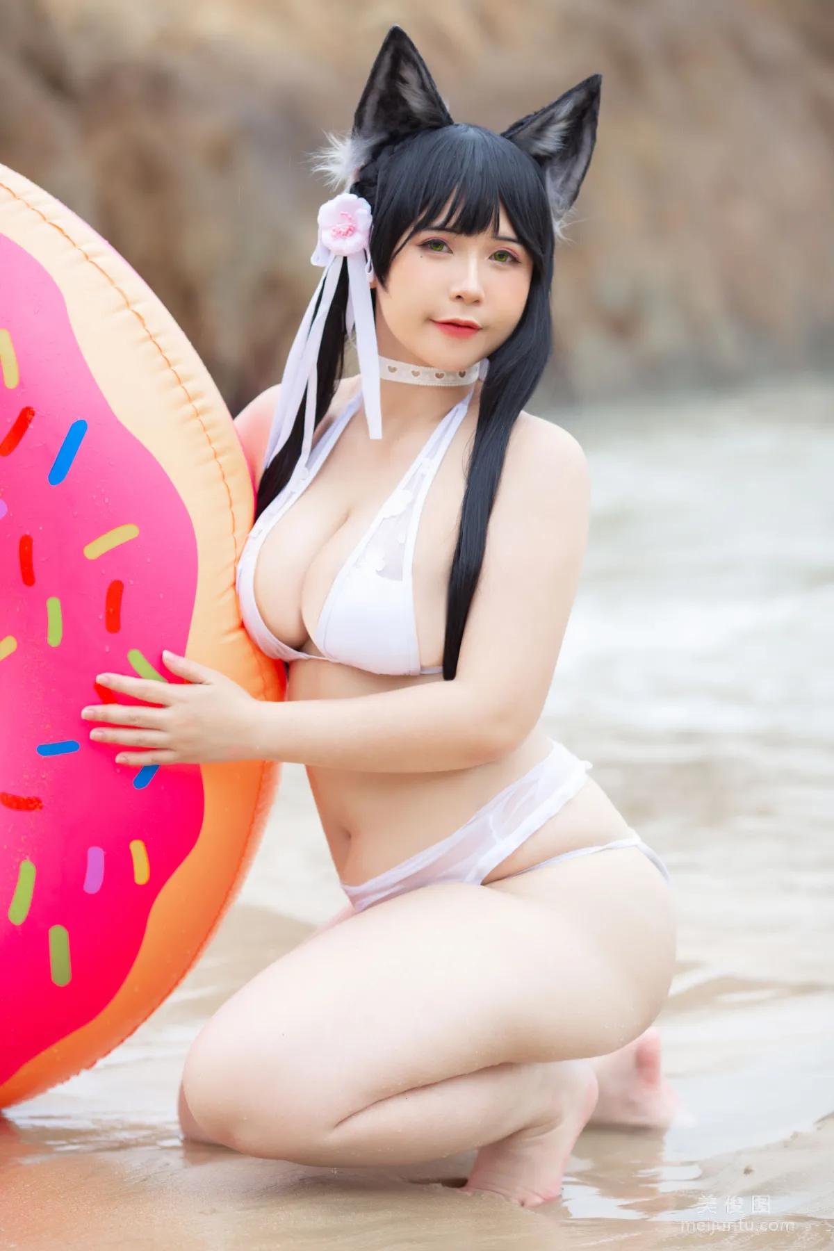 [COS福利] Uy Uy - Atago Bikini 写真套图2