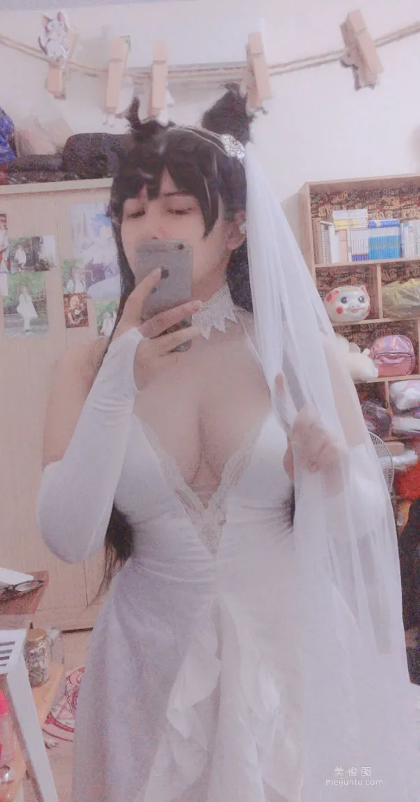 [COS福利] Uy Uy - Atago Wedding 写真套图19