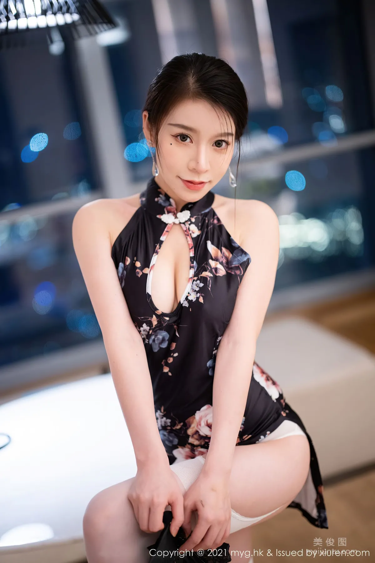 [美媛馆MyGirl] Vol.580 vetiver嘉宝贝儿 - 靓丽古典旗袍17