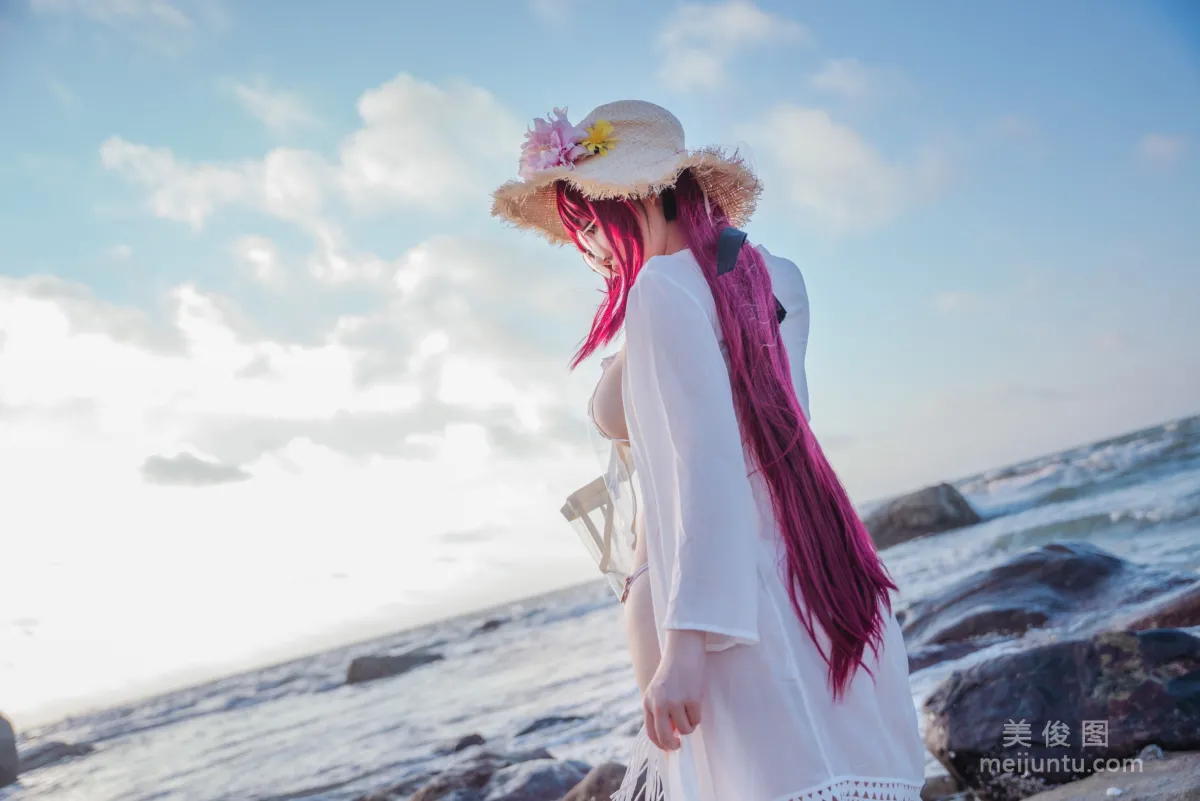 [网红COSER] 啊日日_Ganlory - 絮库夫泳装36