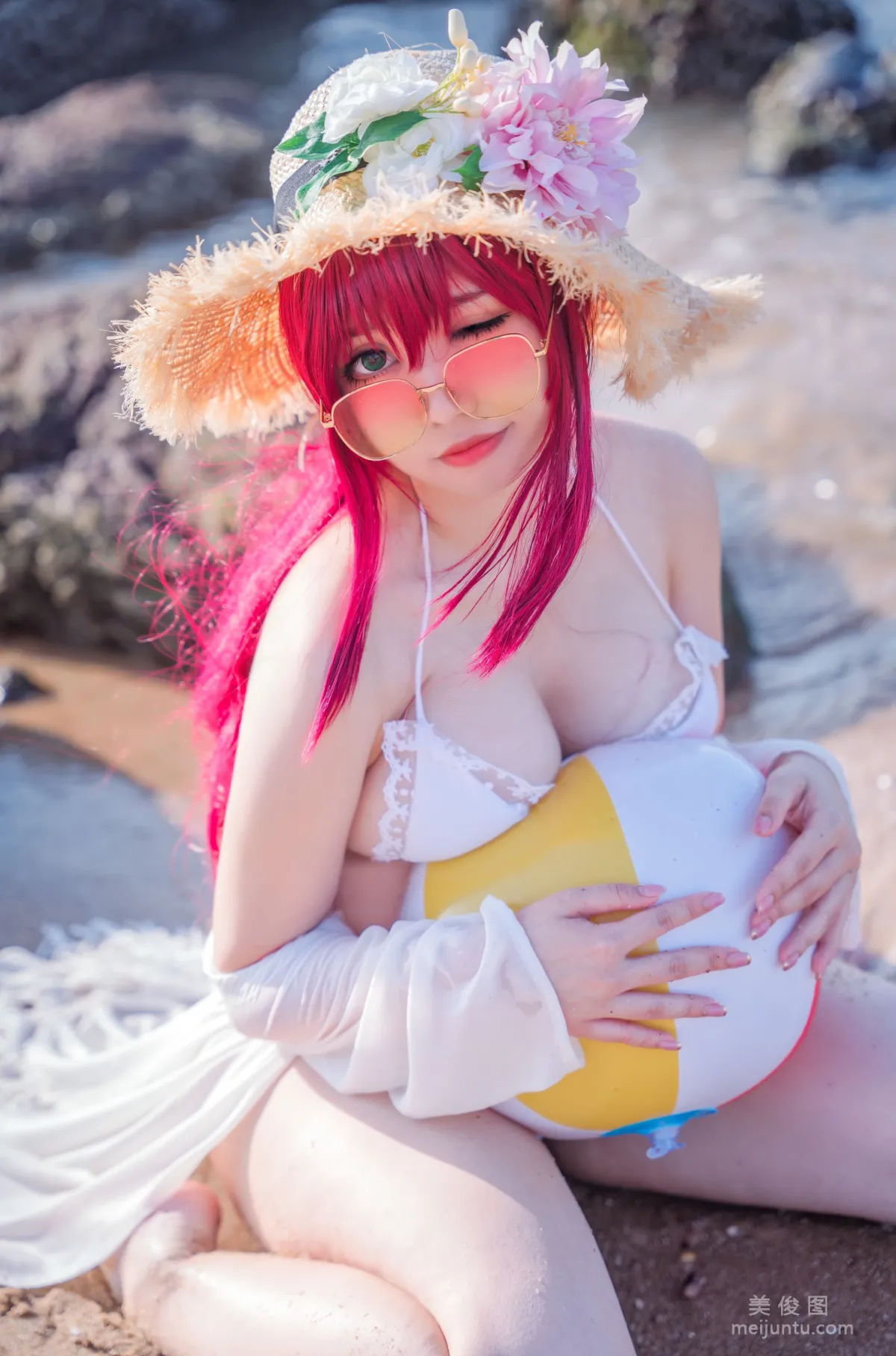 [网红COSER] 啊日日_Ganlory - 絮库夫泳装2