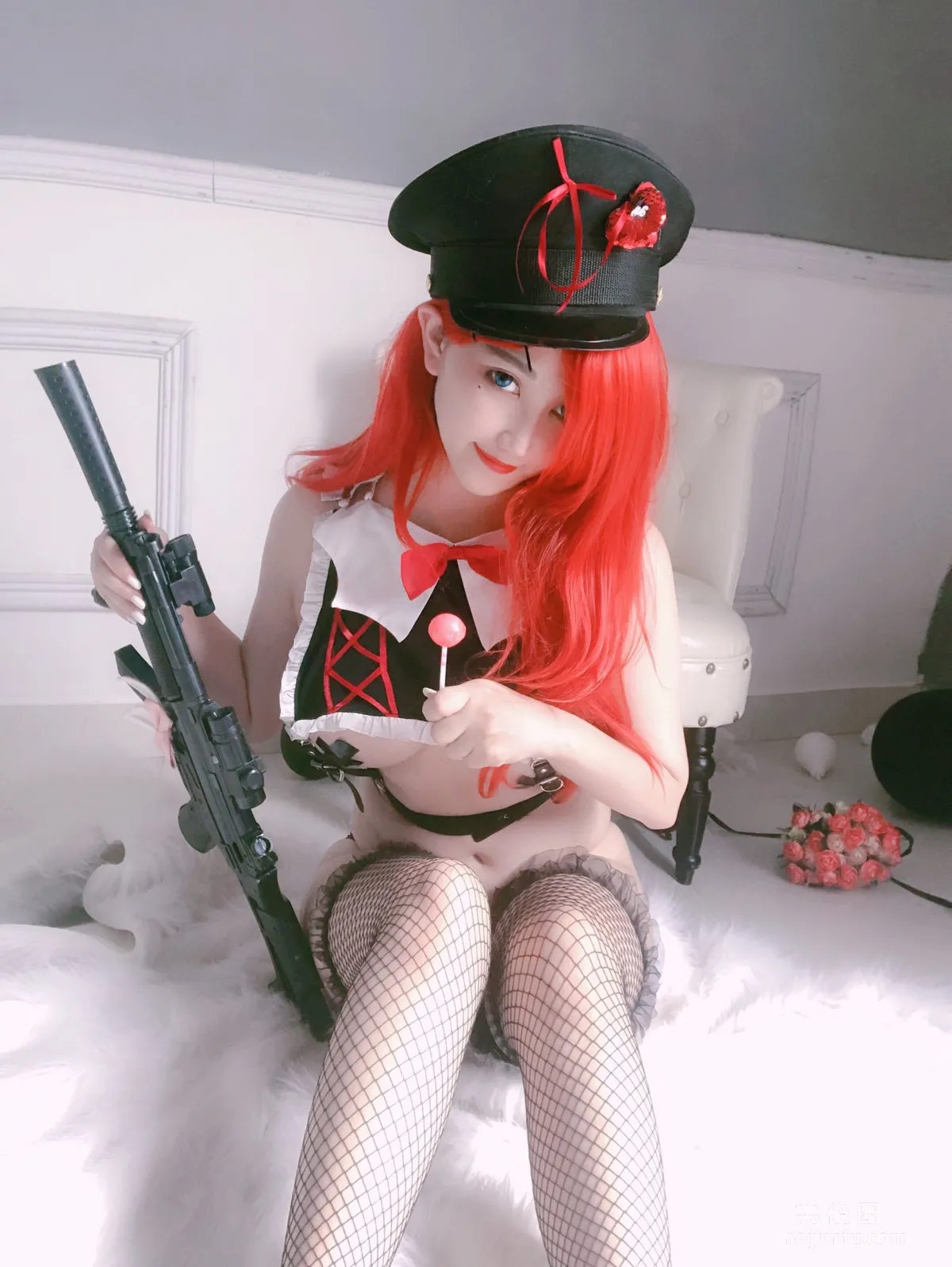 [网红COSER] 动漫博主橙橙yo - 红发38