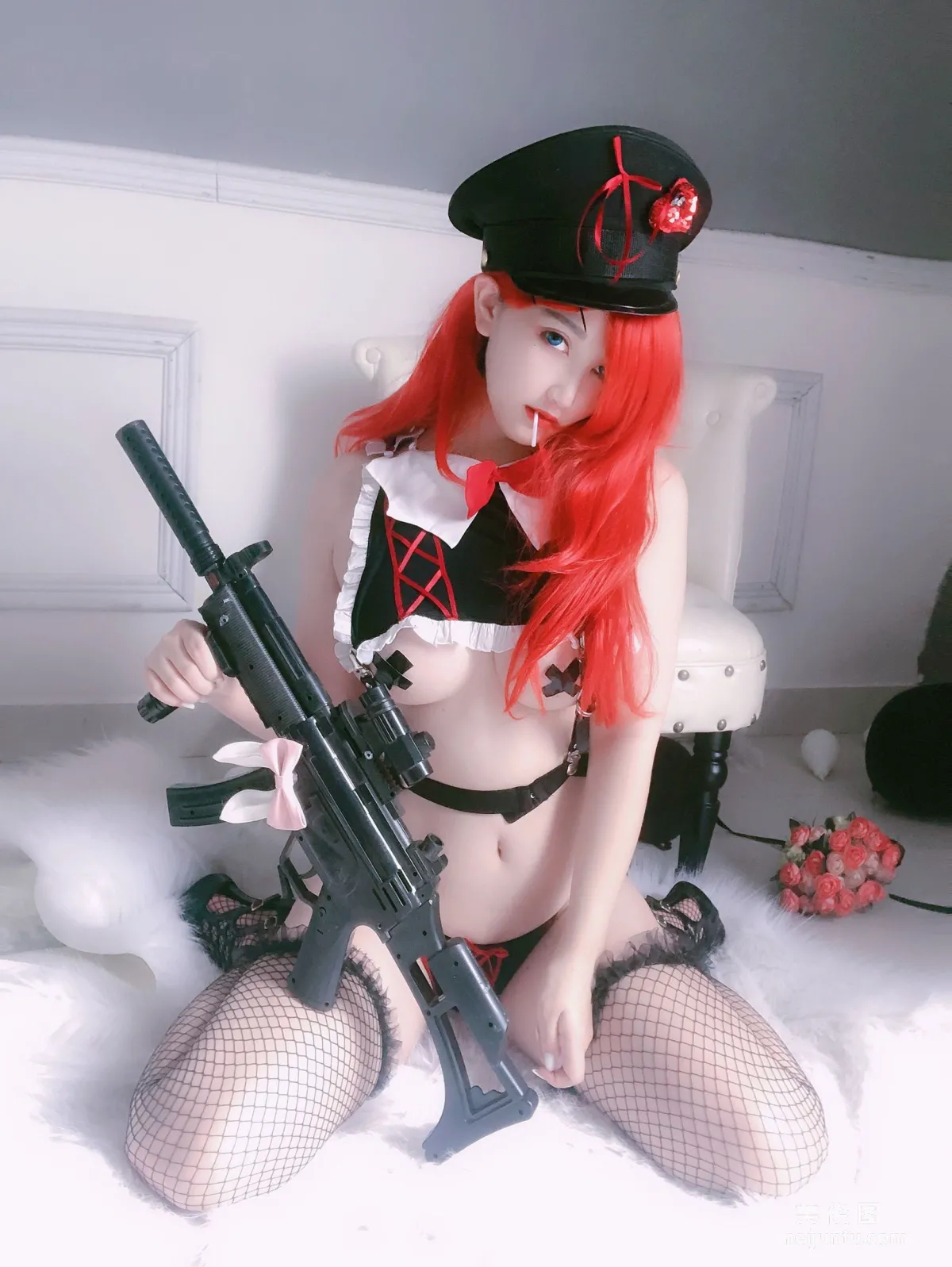 [网红COSER] 动漫博主橙橙yo - 红发47