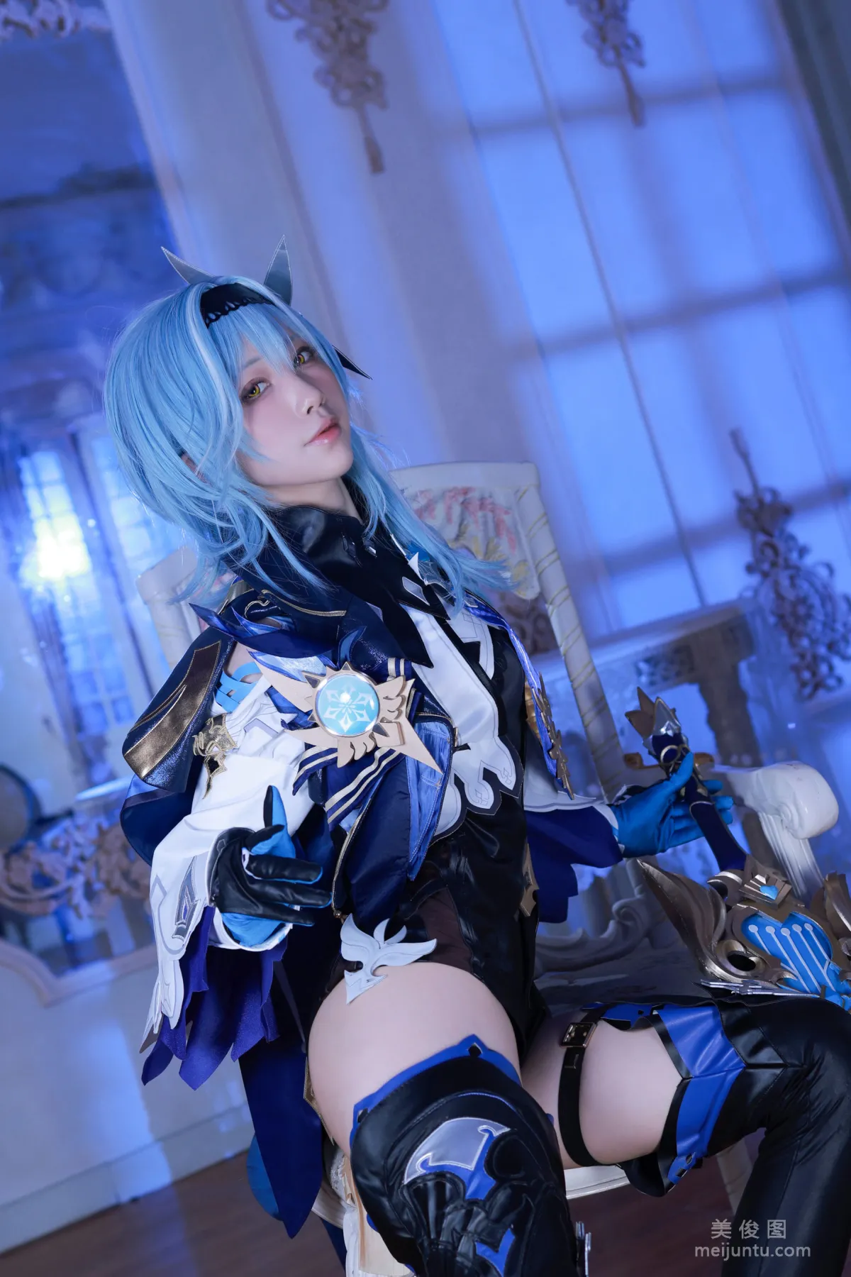 [网红COSER] 动漫博主水淼aqua - 原神优菈 原造10