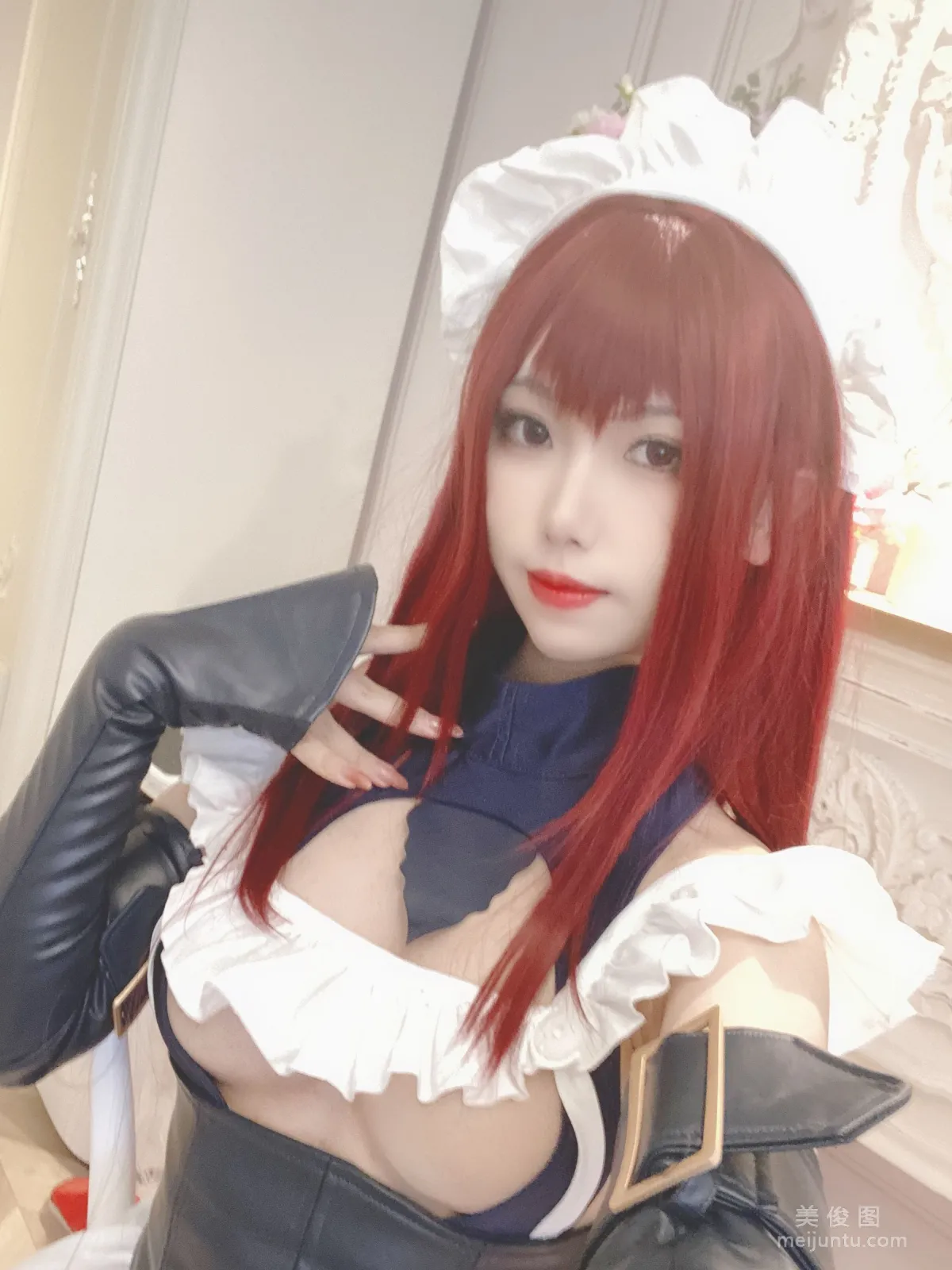 [网红COSER] 一北亦北 - 斯卡哈同人女仆23