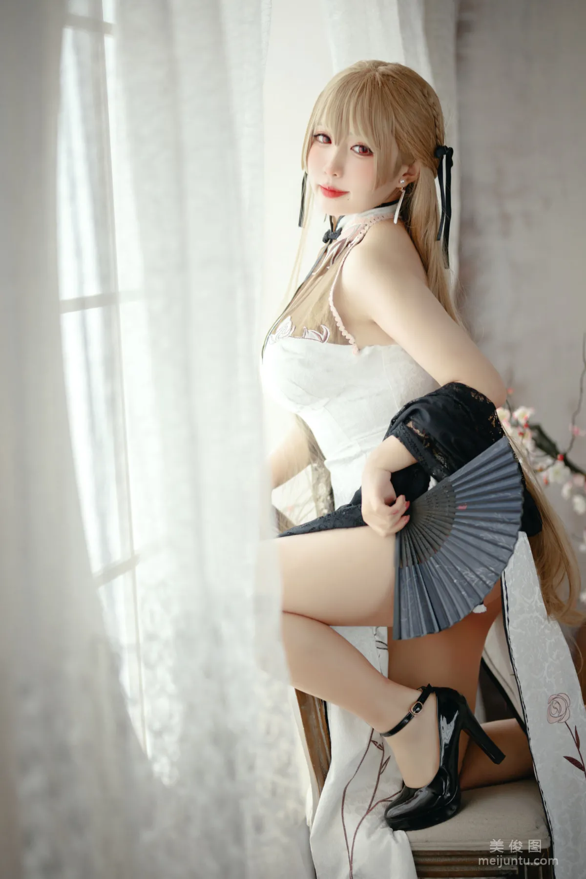 [网红COSER] 动漫博主貓田聖奈奈(桃之啾啾) - 白玉佳人3