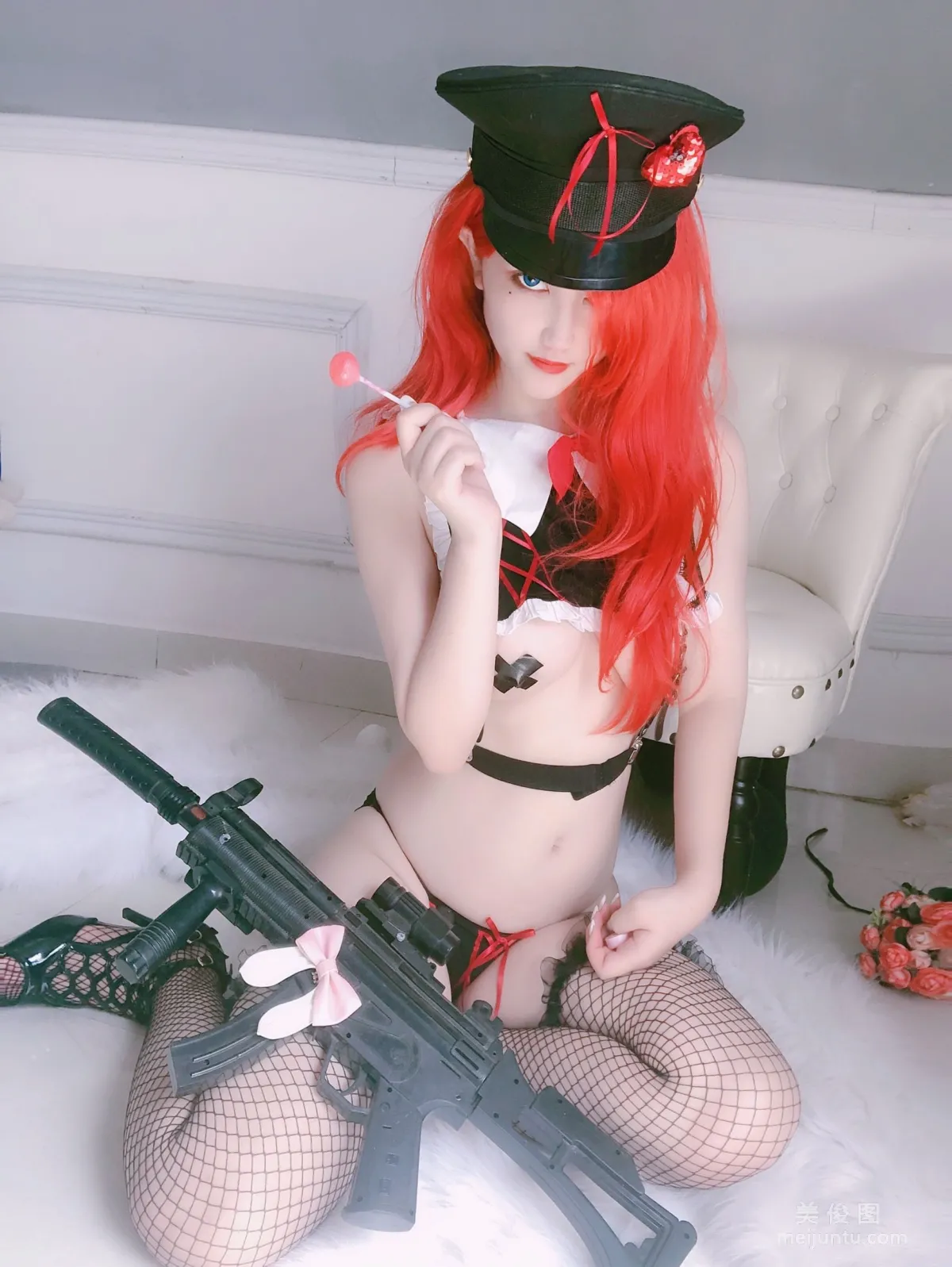 [网红COSER] 动漫博主橙橙yo - 红发8