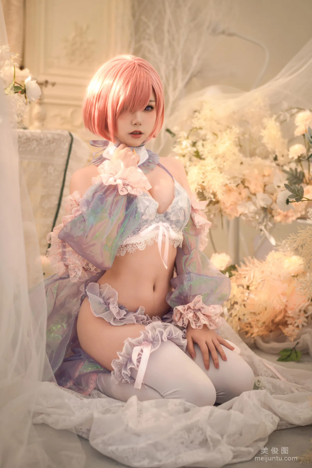 [网红COSER] 一北亦北 - 玛修同人服24