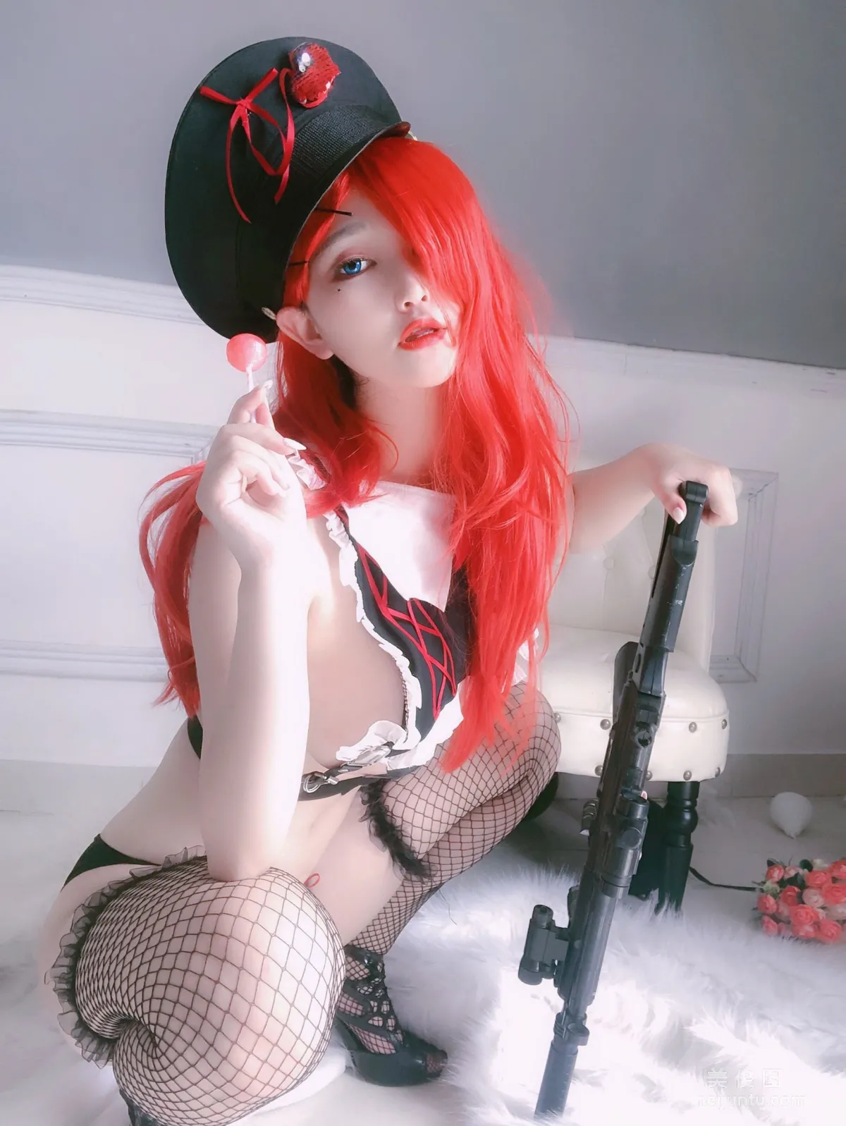 [网红COSER] 动漫博主橙橙yo - 红发15