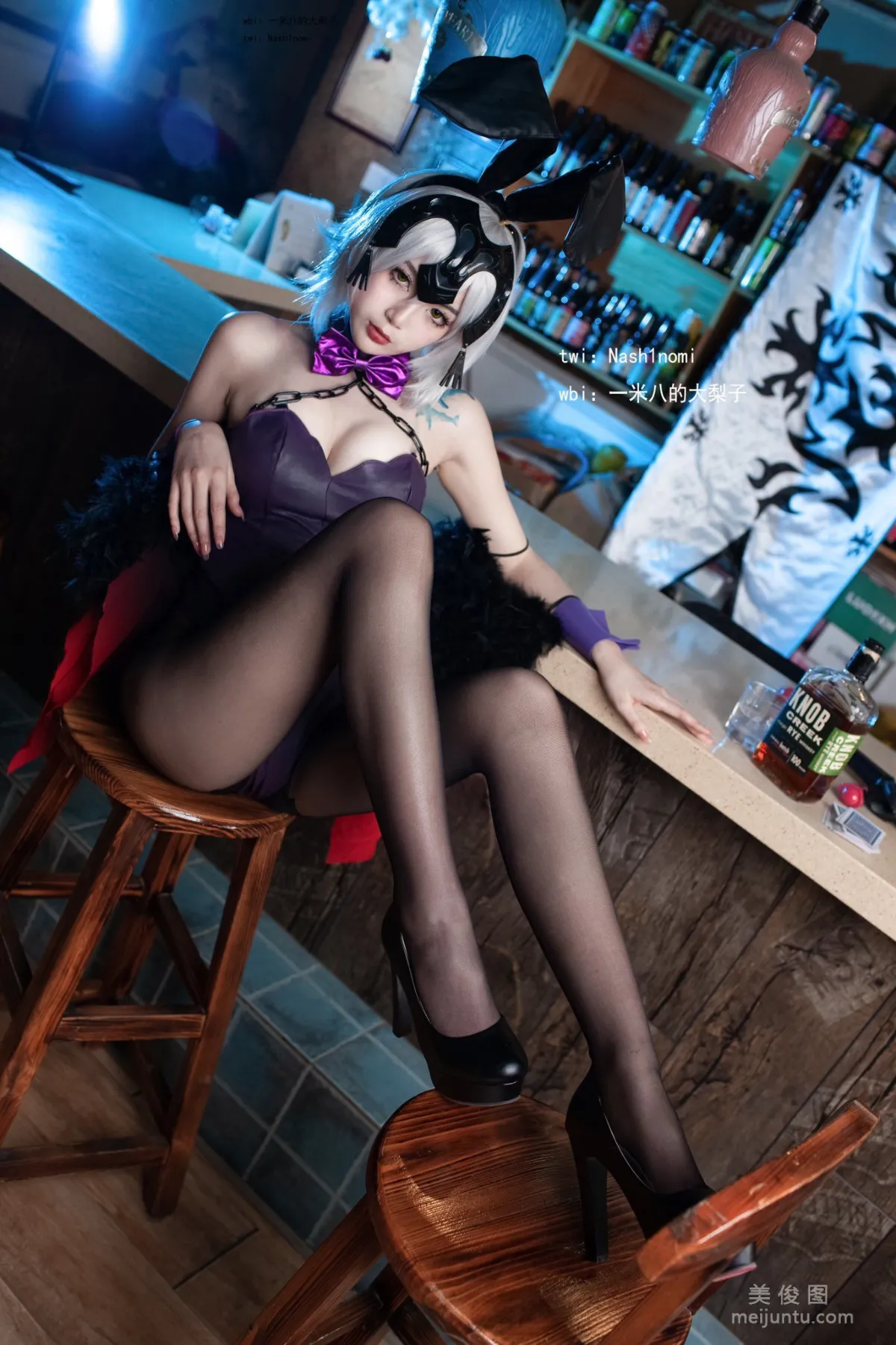 [网红COSER] 一米八的大梨子 - 黑贞兔女郎10