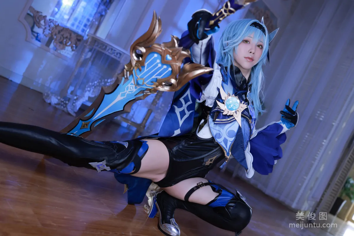 [网红COSER] 动漫博主水淼aqua - 原神优菈 原造11