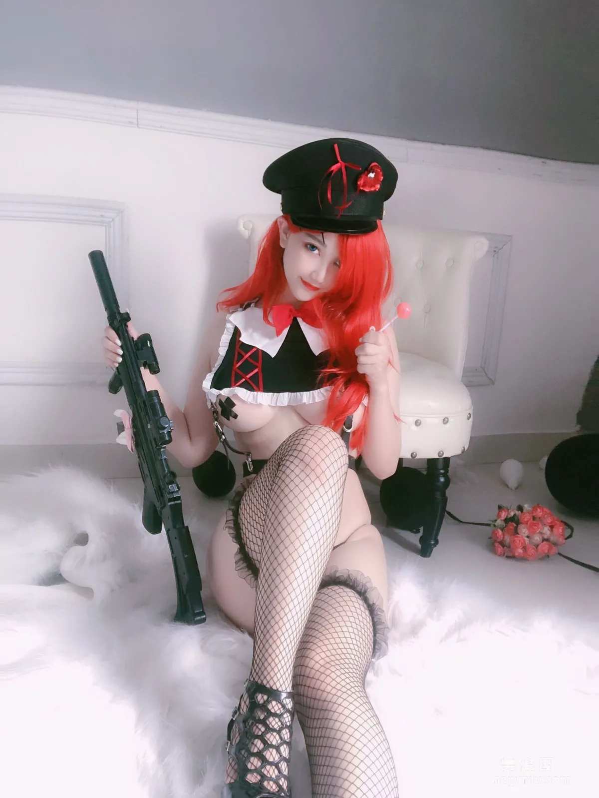 [网红COSER] 动漫博主橙橙yo - 红发39