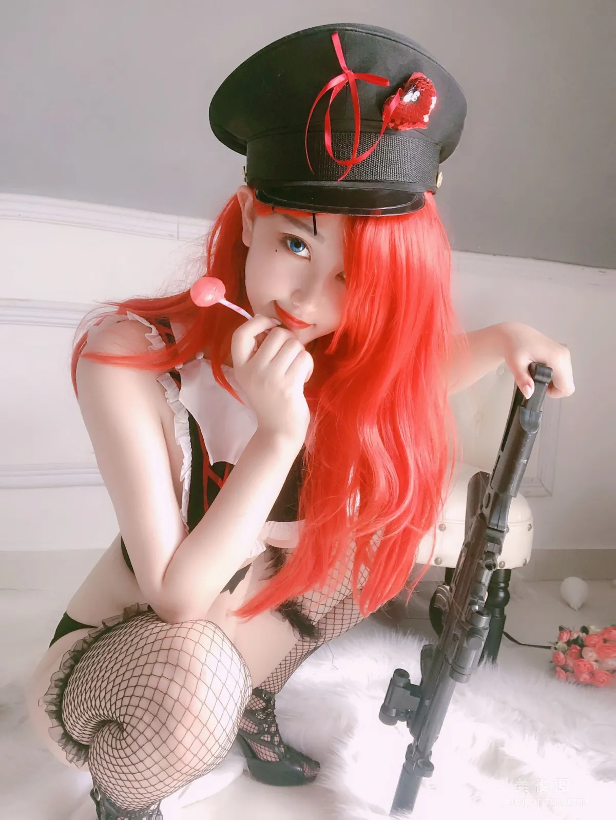 [网红COSER] 动漫博主橙橙yo - 红发14