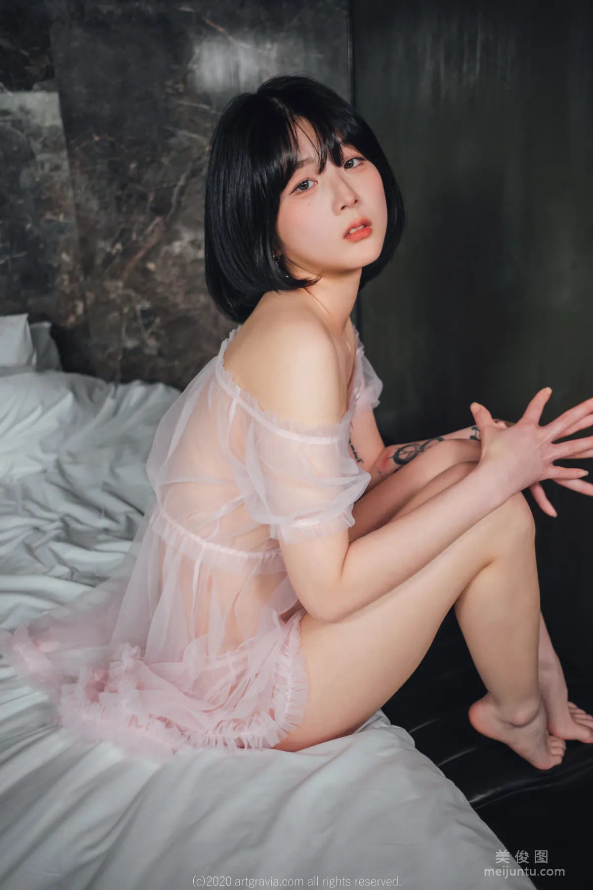 [ARTGRAVIA] VOL.162 Isabella - 高叉+透视情趣装系列64