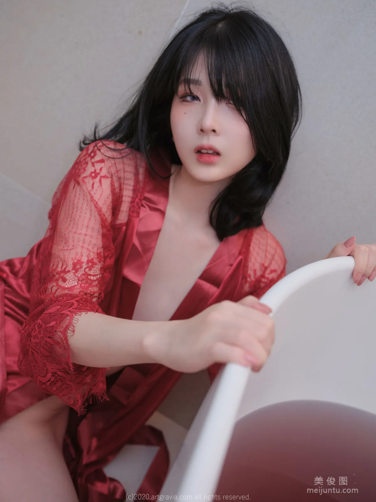[ARTGRAVIA] VOL.207 Jangjoo - 红色睡衣系列26