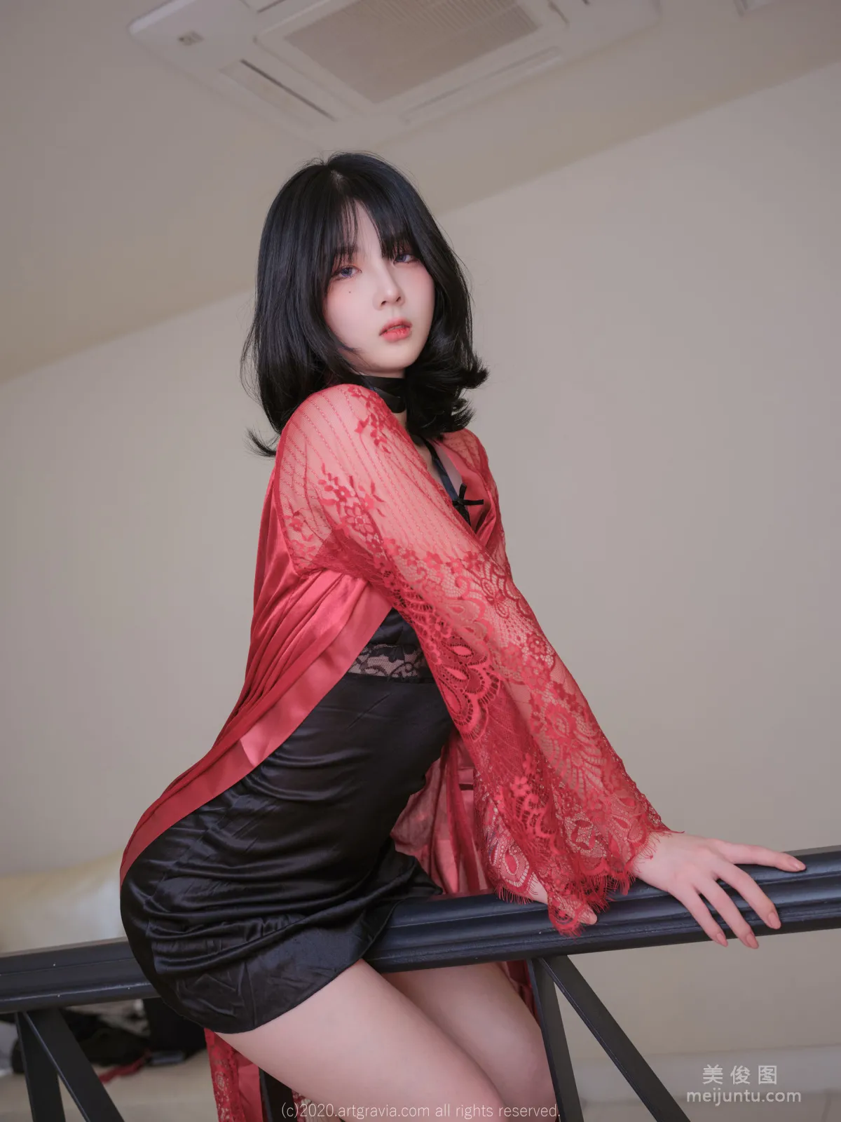 [ARTGRAVIA] VOL.207 Jangjoo - 红色睡衣系列3