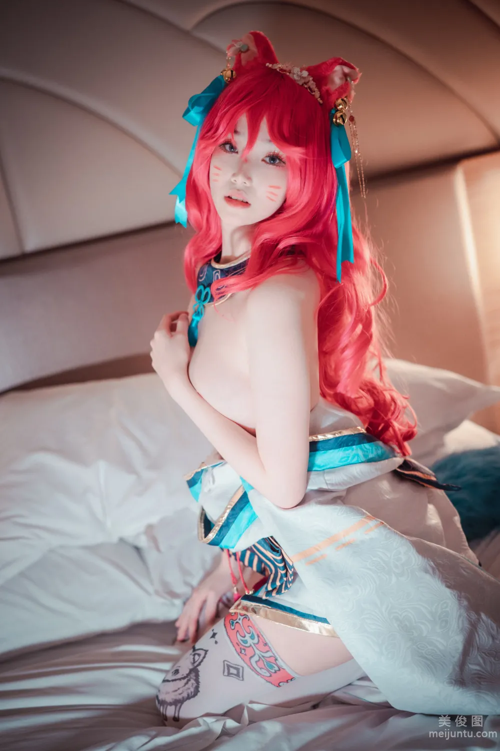 [DJAWA]  BamBi - Spirit Blossom Ahri 写真套图74