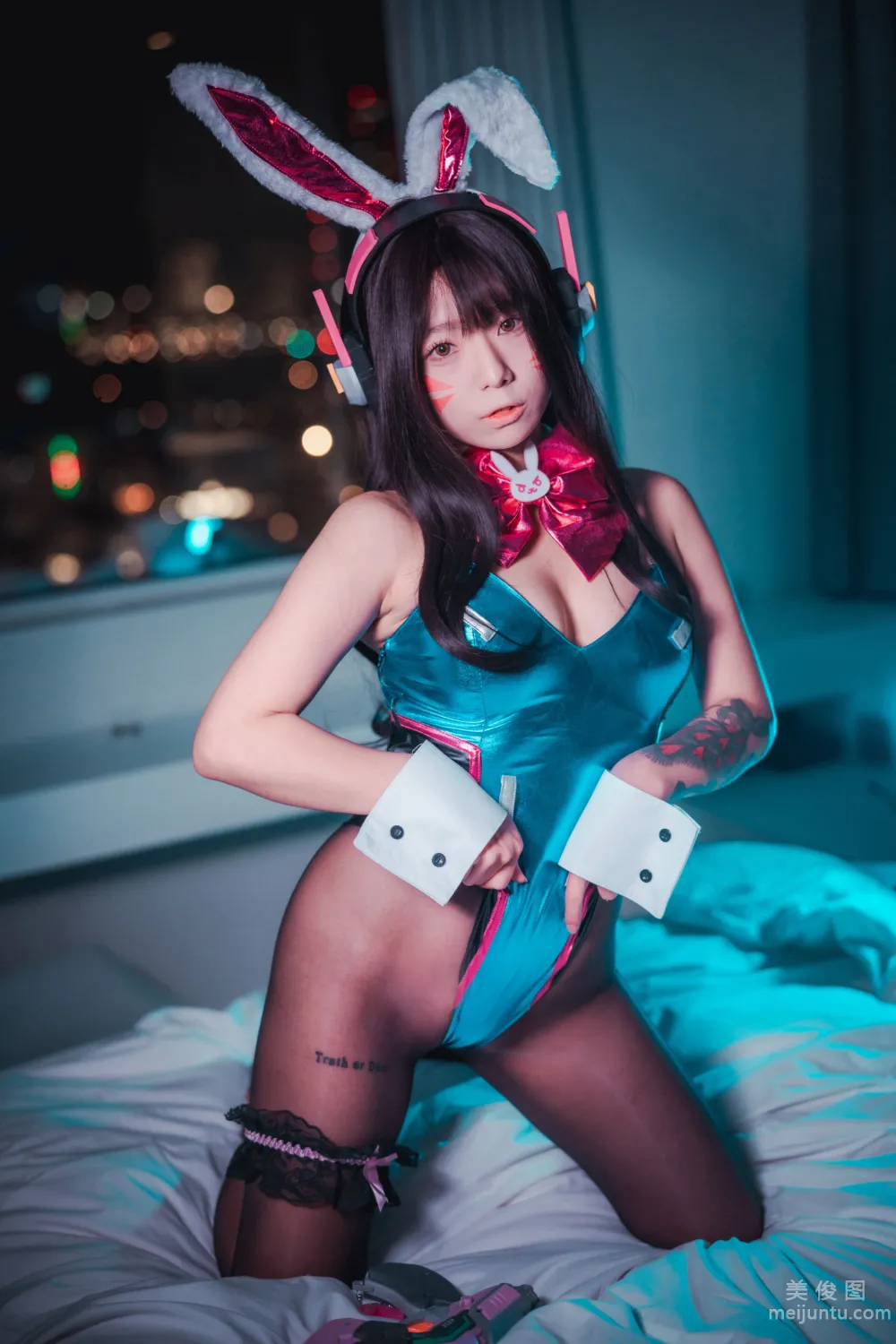 [DJAWA]  Maruemon - D.VA Bunny Hop! 写真套图13