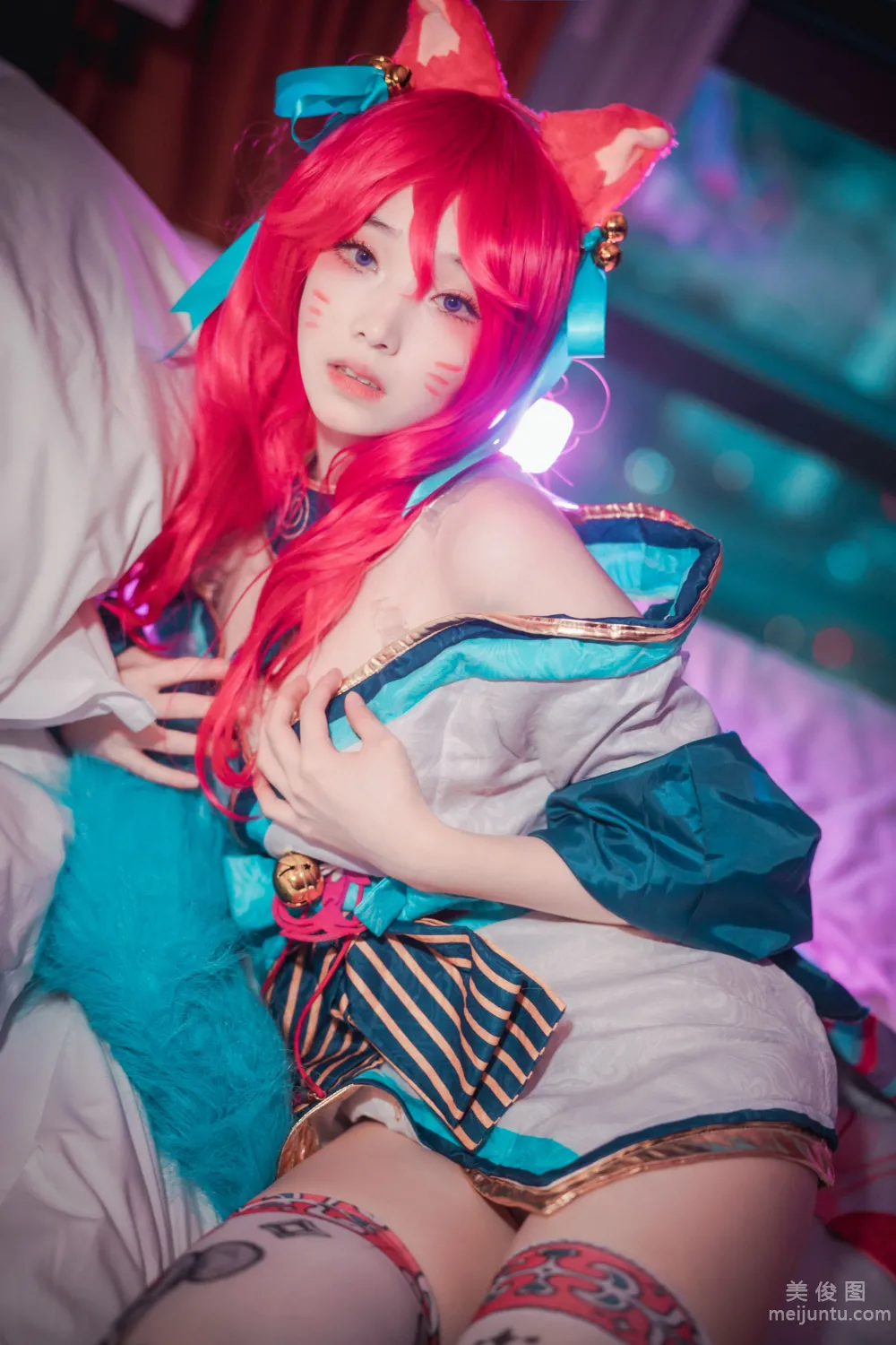 [DJAWA]  BamBi - Spirit Blossom Ahri 写真套图26