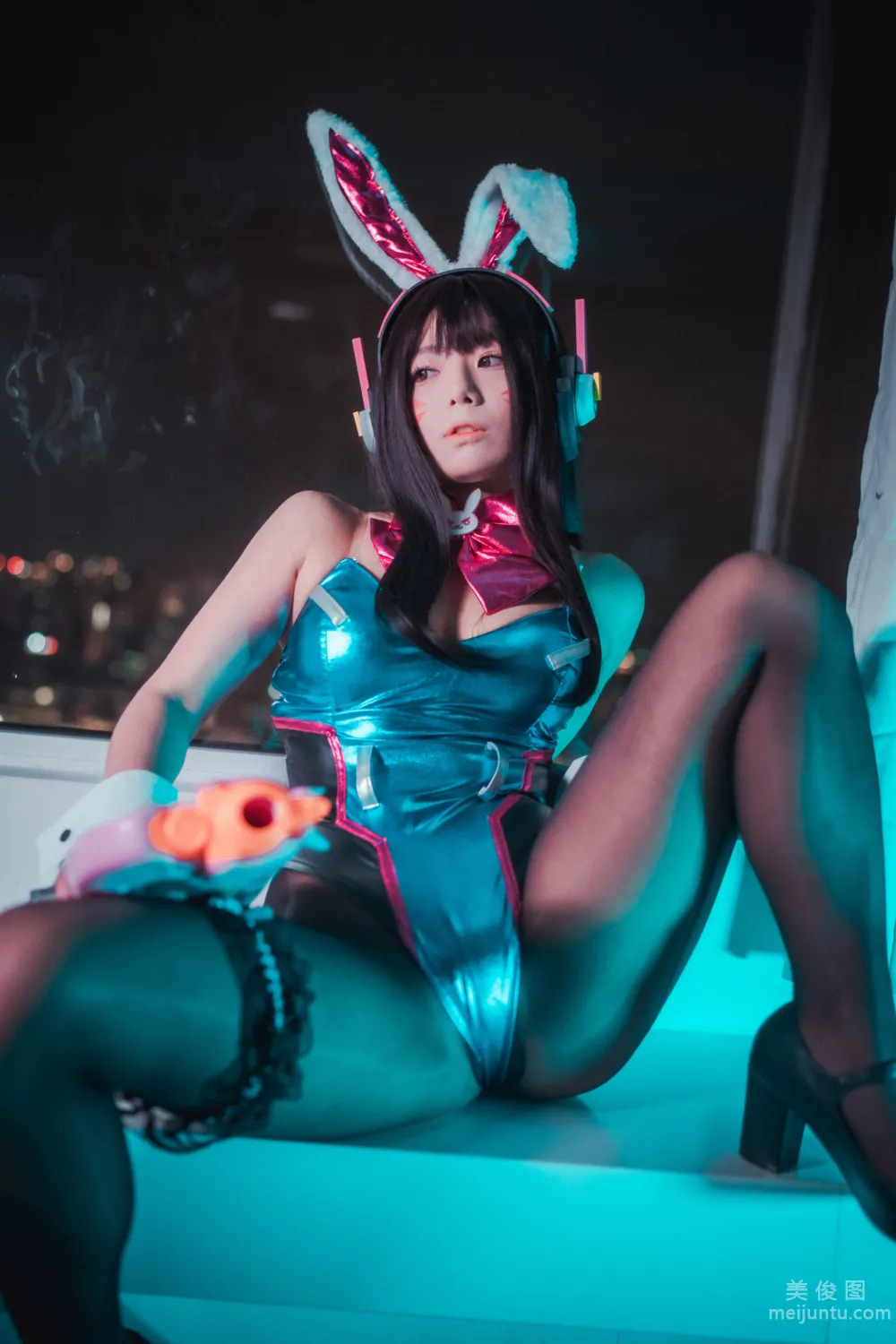 [DJAWA]  Maruemon - D.VA Bunny Hop! 写真套图28