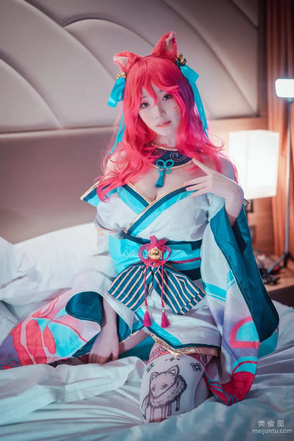 [DJAWA]  BamBi - Spirit Blossom Ahri 写真套图11