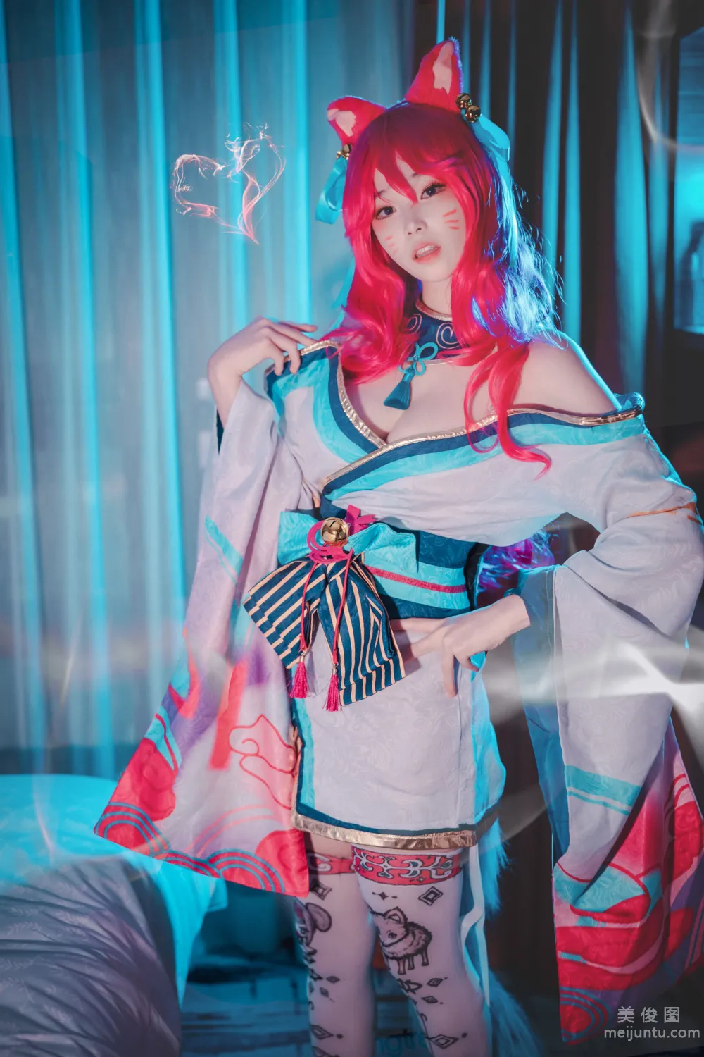 [DJAWA]  BamBi - Spirit Blossom Ahri 写真套图69