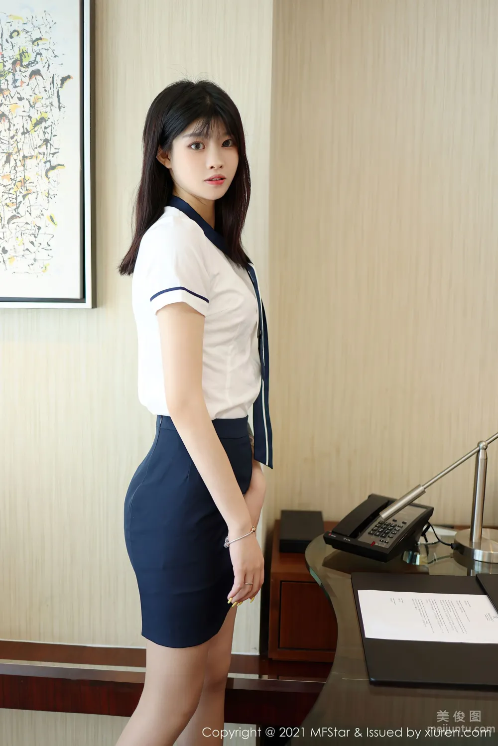 [模范学院MFStar] Vol.516 77qiqi - 校园风格的学生装系列31