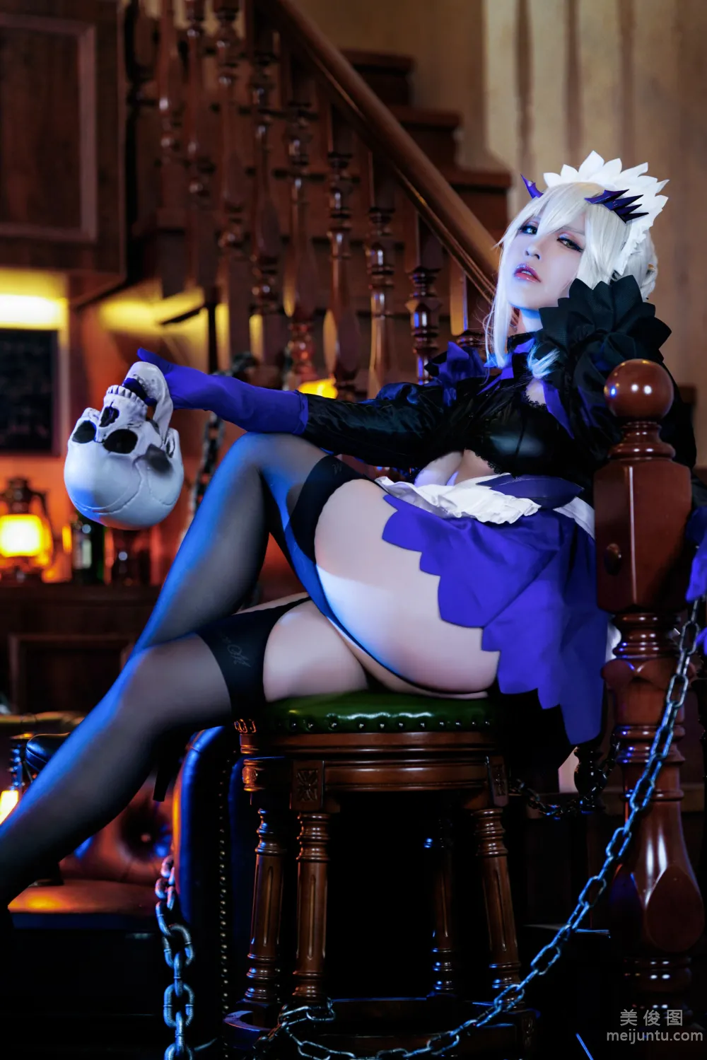 [网红COSER写真] 半半子 - LancerAlter Maid 套图40