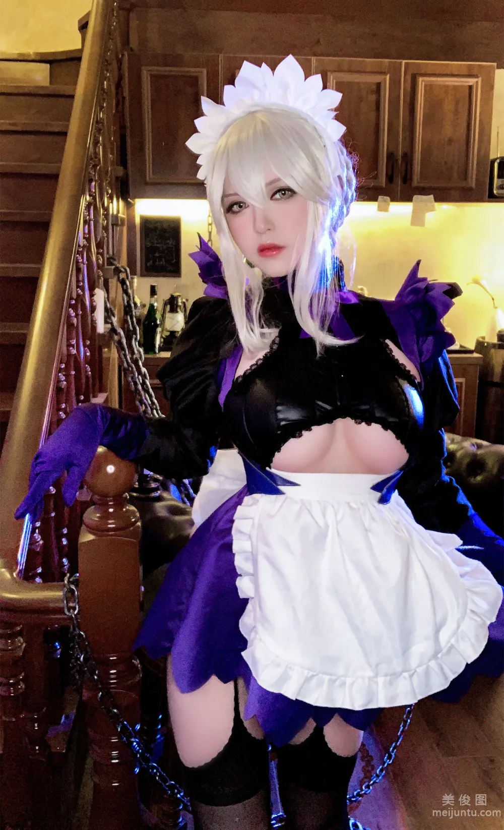 [网红COSER写真] 半半子 - LancerAlter Maid 套图59