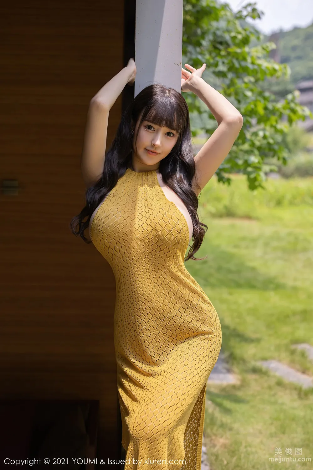 [尤蜜荟YouMi] Vol.676 朱可儿Flower - 黄色耀眼的长裙10