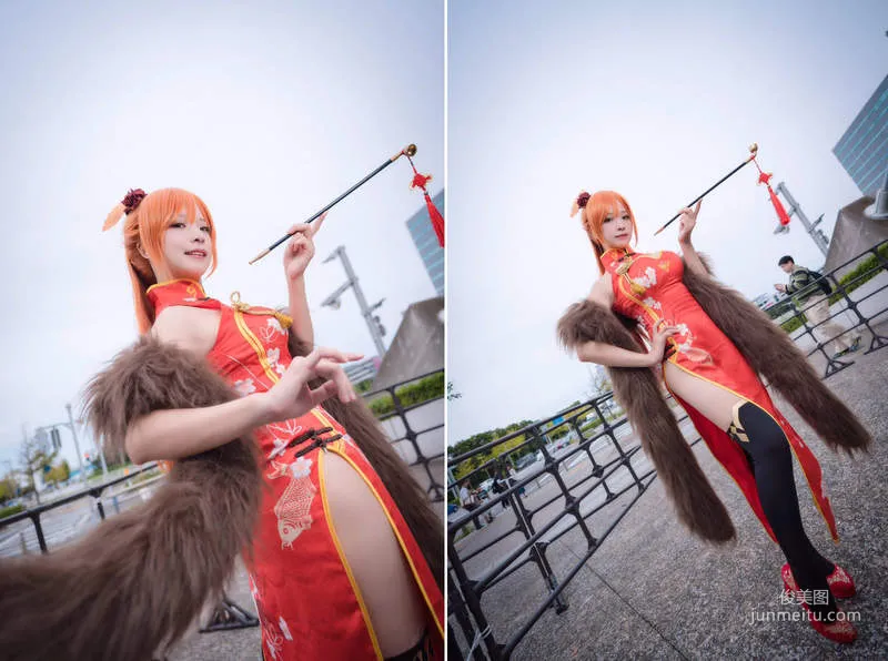 賢兒Sherry《愛琳：末神世界》可愛又性感的白之神愛夏cosplay??? - 圖片13