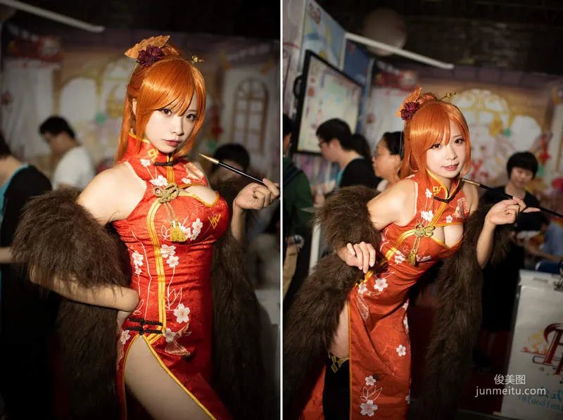 賢兒Sherry《愛琳：末神世界》可愛又性感的白之神愛夏cosplay??? - 圖片14